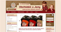 Desktop Screenshot of obleceni-hracky.cz